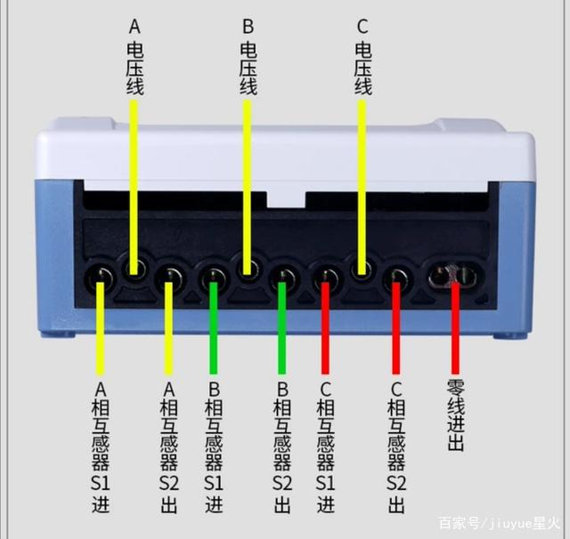 电流互感器的接法及西欧电表的接发_知道